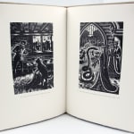 The Wood-Engravings of Gwenda Morgan. Illustrated spread