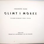 Glimt i Mørke. Title page