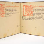 Les Petits Vieux by Emile Verhaeren. Text spread