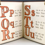 Home First Book. Interior page, letters P-U.