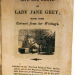 The Life and Death of Lady Jane Grey. Title page