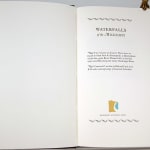 Waterfalls of the Mississippi by Richard Fred Arey. Title page