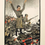 Oorlogsidyllen. 10 Teekeningen. Illustration