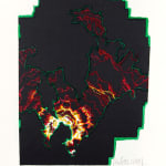 Am Anfang/Genesis by Gustav Wolf. Lithograph.
