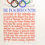 XIV Olympiad, London 1948. Opening statement
