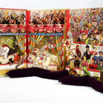 Lothar Meggendorfer's International Circus. A Reproduction of the Antique Pop-Up Book by Lothar Meggendorfer. Pop-up spread