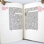 Kelmscott Press Amis and Amile. Interior spread