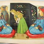 La Princesse Rose des Bois by Lothar Meggendorfer. Movable illustration