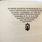 In Memoriam. Text page