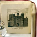 A Miniature Historic Library in 4 Volumes. London illustration