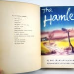 The Hamlet by William Faulkner. Tipped-in title page.