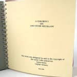 A Children's ABC and Other Miscellany by Colin Johnstone. Title page