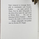 Laughing up Your Sleeve. Colophon