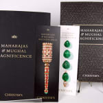 Maharajahs & Mughal Significance. Two volume front covers and souvenir cards.