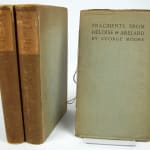 Héloïse and Abélard by George Moore. Bindings