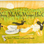 The Young Man Who Wouldn't Hoe Corn by Eric von Schmidt. Front cover.