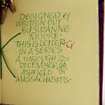 Christmas ABC & XYZ. Colophon