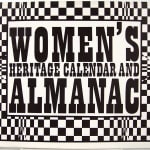 Women's Heritage Calendar and Almanac. Front cover.