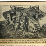 The Times History of the War (cover title). Interior page with illustration.