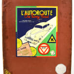 L'Autoroute board game. Front of box