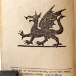 Welfare Handbook No. 1: Health illustrated by Eric Gill. Colophon.