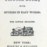 The Picture Book; with Stories in Easy Words: for Little Readers. First Series No. 7. Title page.