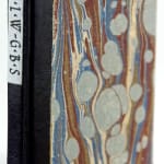 JLW-GBS 2 Letters by James Lamar Weygand and George Bernard Shaw. Front cover board and spine.