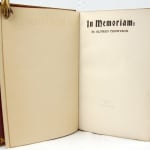 In Memoriam. Title page