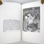 The Unstrung Harp by Edward Gorey. Interior spread