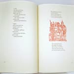 Medieval Latin Lyrics illustrated by Fritz Kredel. Illustrated spread
