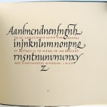 Manuale Calligraphicum. Type specimen