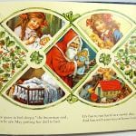 Christmas Surprises reproduction. Movable illustration