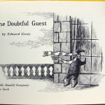 The Doubtful Guest book. Title page