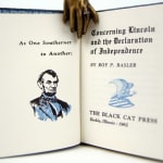 Concerning Lincoln and the Declaration of Independence. Title-page spread