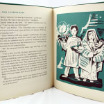 With Bells On. A Christmas Story. Illustrated text page