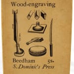 Wood Engraving. Dust jacket