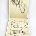 Paul Cezanne Sketchbook, 1875-1885. Illustrated spread