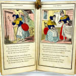 An Entertaining History of Little Jack Horner. Interior page with hand-colored illustrations.