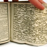 Etrennes Mignones, Curieuses et Utiles, avec Plusieurs Augmentations et Corrections. Foldout map