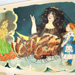 Prinzessin Rosenhold. Movable illustration
