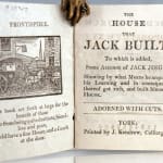 The House That Jack Built; To Which is Added, Some Account of Jack Jingle. Title page.