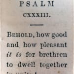 The XXIII, XXIV, and CXXXIII Psalms. Interior page.