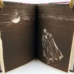 The Face of Edgar Allan Poe. Illustrated spread