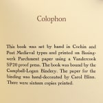 Schizophrenomania. Colophon
