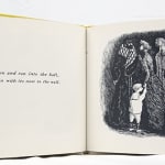 The Doubtful Guest. Illustrated text spread