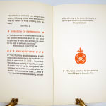 On Human Rights, designed by Valenti Angelo. Last page and colophon