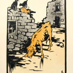 Oorlogsidyllen. 10 Teekeningen. Illustration