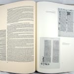 The 1462 Fust & Schoeffer Bible. Text spread