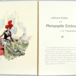 Photographie Trichrome. Title page and full illustration.