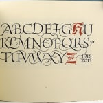 Manuale Calligraphicum. Type specimen